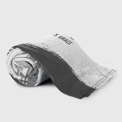 Плед Three Days Grace - white gradient посередине / 3D-Велсофт – фото 2