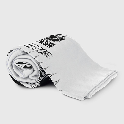 Плед Dead white - Bones / 3D-Велсофт – фото 2