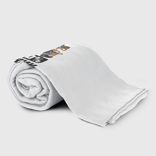 Плед 100 процентов мужик / 3D-Велсофт – фото 2