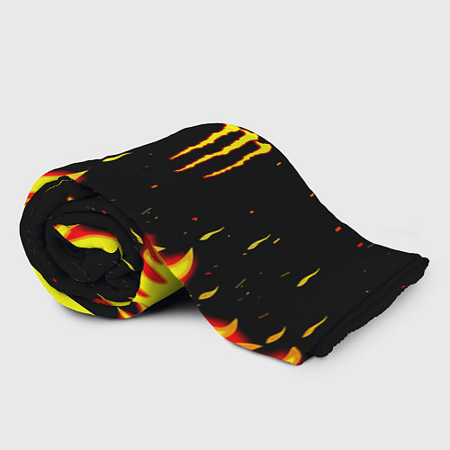 Плед Monster energy fire steel / 3D-Велсофт – фото 2
