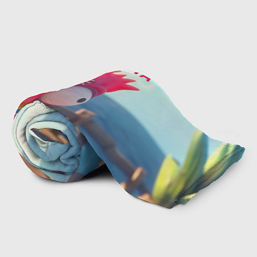 Плед Никита - загрузка - смешной петух / 3D-Велсофт – фото 2