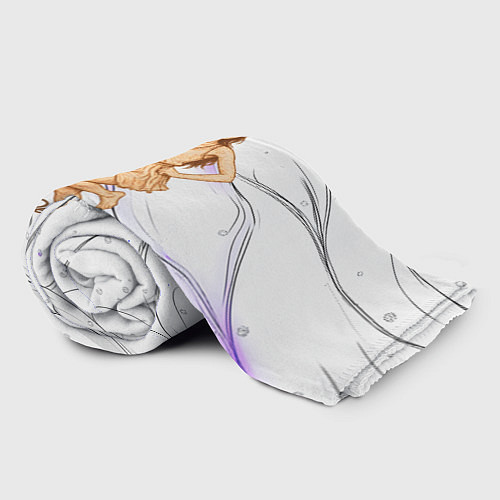 Плед Lana Del Rey радостно прыгает / 3D-Велсофт – фото 2