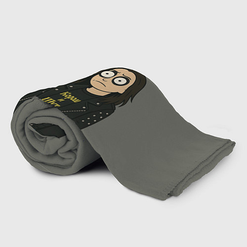 Плед КиШ - Рик и Морти / 3D-Велсофт – фото 2