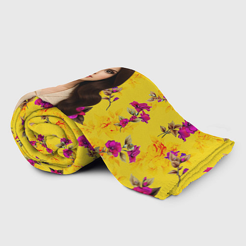 Плед Lana Del Rey образ куклы / 3D-Велсофт – фото 2