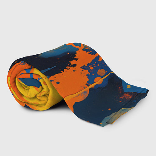 Плед Краска на стене / 3D-Велсофт – фото 2