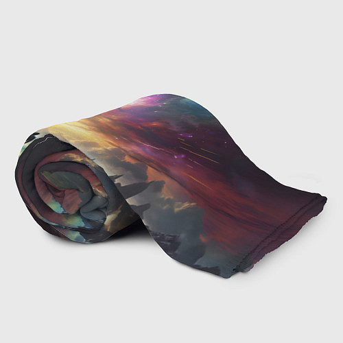 Плед Shocking the cosmos / 3D-Велсофт – фото 2