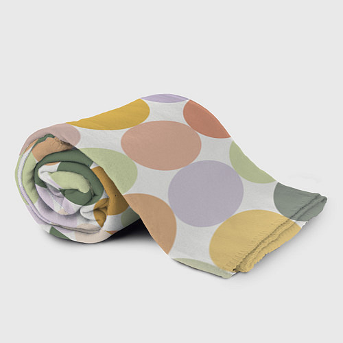 Плед Цветочный горошек / 3D-Велсофт – фото 2