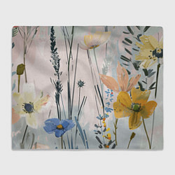 Плед Цветы полевые