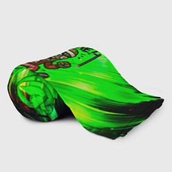 Плед флисовый Корнишон в деле - спортсмен, цвет: 3D-велсофт — фото 2