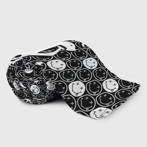 Плед Doom x nirvana pattern / 3D-Велсофт – фото 2