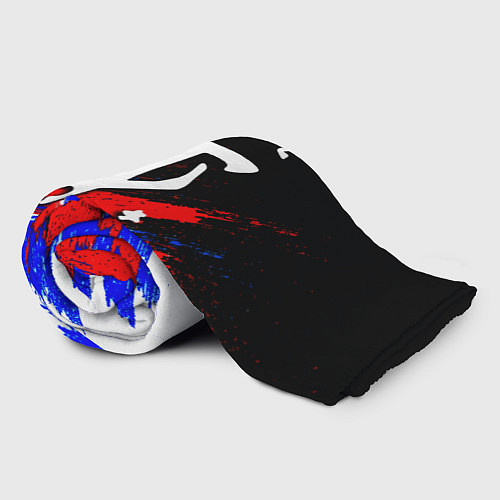 Плед Doom триколор краски / 3D-Велсофт – фото 2