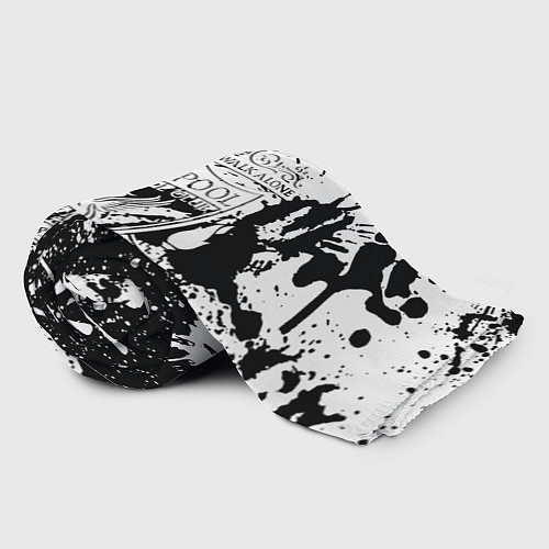 Плед Liverpool краски текстура / 3D-Велсофт – фото 2