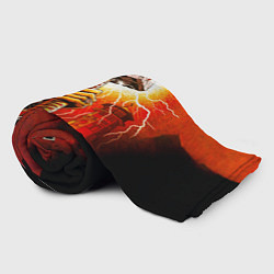 Плед флисовый Power up - ACDC, цвет: 3D-велсофт — фото 2