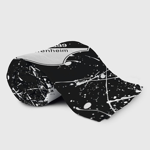 Плед Хоффенхайм брызги красок / 3D-Велсофт – фото 2