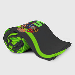 Плед флисовый BTS на стульях, цвет: 3D-велсофт — фото 2