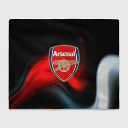 Плед флисовый Арсенал абстракция аолна, цвет: 3D-велсофт
