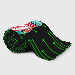 Плед флисовый Liverpool плата текстура, цвет: 3D-велсофт — фото 2