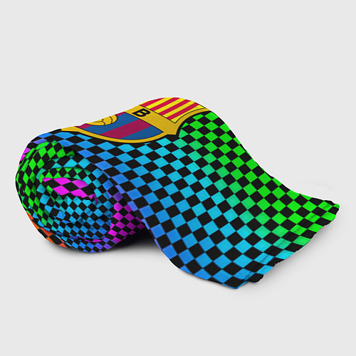 Плед Barcelona gradient neon / 3D-Велсофт – фото 2