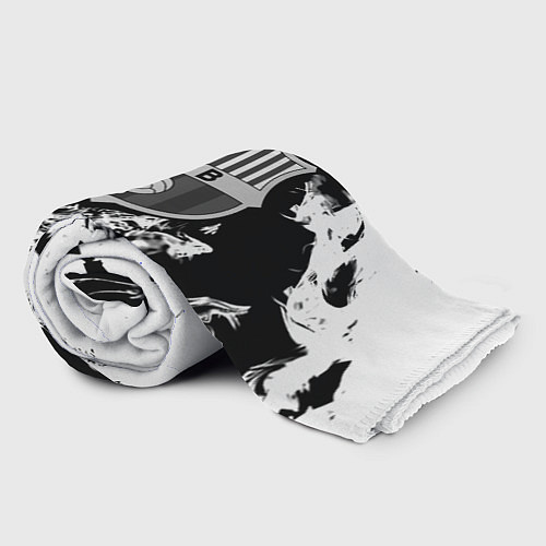 Плед Juventus белый дым / 3D-Велсофт – фото 2