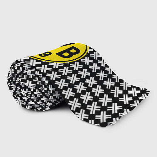 Плед Borussia pattern geometry / 3D-Велсофт – фото 2