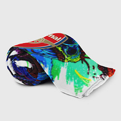 Плед флисовый Arsenal monster, цвет: 3D-велсофт — фото 2