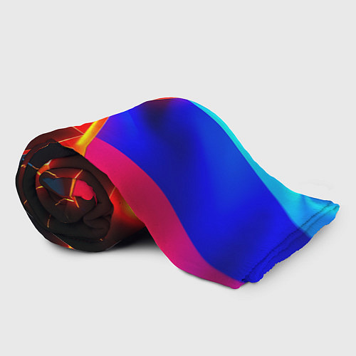 Плед Russia flag fractures / 3D-Велсофт – фото 2