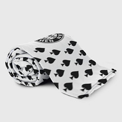 Плед флисовый Bayern Mnchen пики, цвет: 3D-велсофт — фото 2