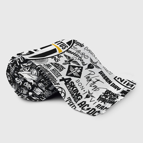 Плед Juventus рок музыка / 3D-Велсофт – фото 2