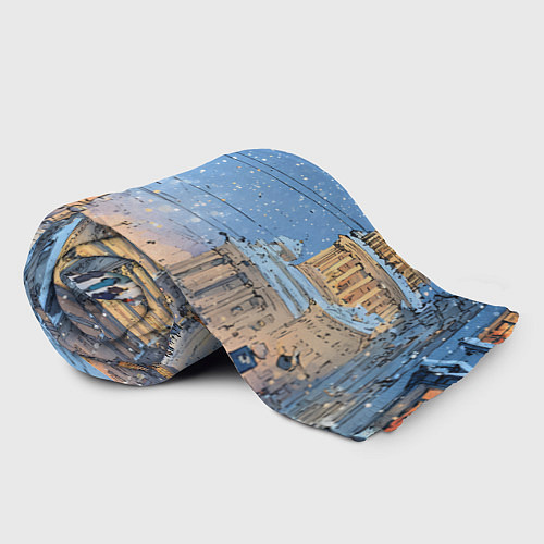 Плед Снежный новогодний Питер / 3D-Велсофт – фото 2