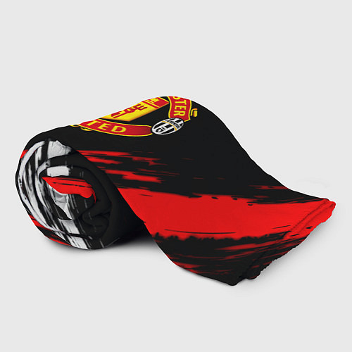 Плед Манчестер Юнайтед x Ювентус краски / 3D-Велсофт – фото 2