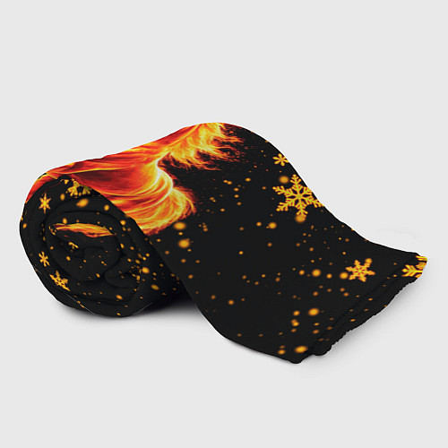 Плед Пылающая лошадь / 3D-Велсофт – фото 2