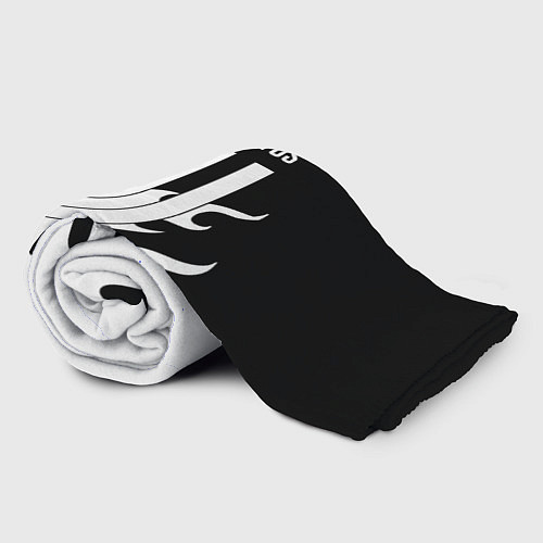 Плед Ювентус огонь текстура / 3D-Велсофт – фото 2