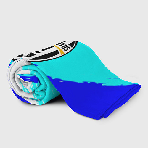 Плед Ювентус краски штрихи текстура / 3D-Велсофт – фото 2