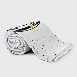 Плед флисовый Juventus краски текстура всплеск, цвет: 3D-велсофт — фото 2