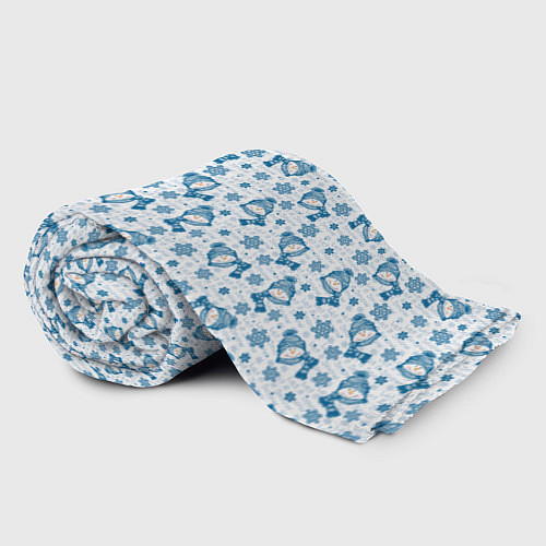 Плед Весёлые снеговики / 3D-Велсофт – фото 2