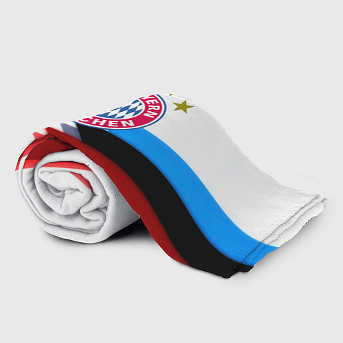 Плед Бавария Мюнхен геометрия спорт / 3D-Велсофт – фото 2