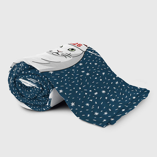 Плед Кот Бендер - 2026 / 3D-Велсофт – фото 2