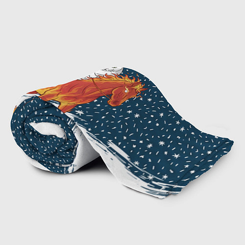 Плед Кот Бендер и огненный конь - 2026 / 3D-Велсофт – фото 2