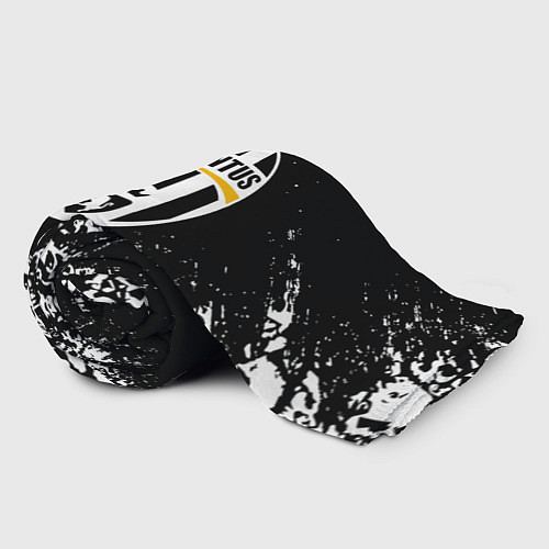 Плед Ювентус черепа краски / 3D-Велсофт – фото 2