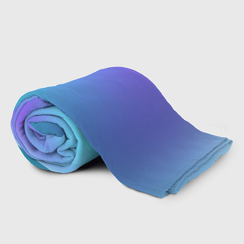 Плед Color multi-colored gradient / 3D-Велсофт – фото 2