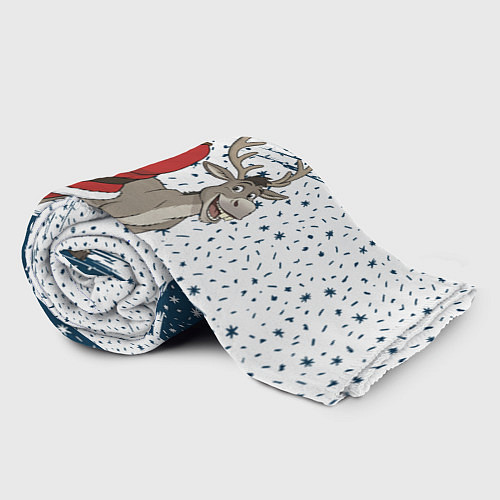 Плед Шрек и Осел - новый год / 3D-Велсофт – фото 2