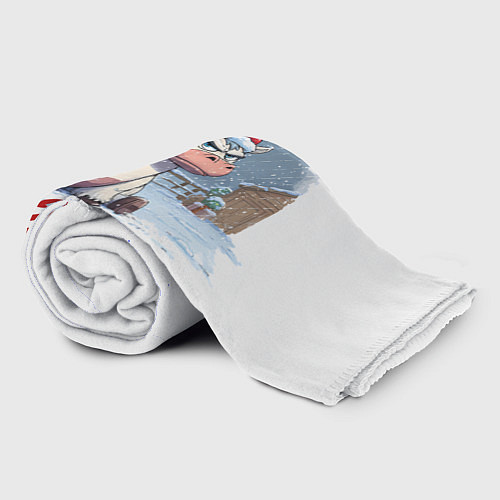 Плед Сердитая лошадь 2026 / 3D-Велсофт – фото 2