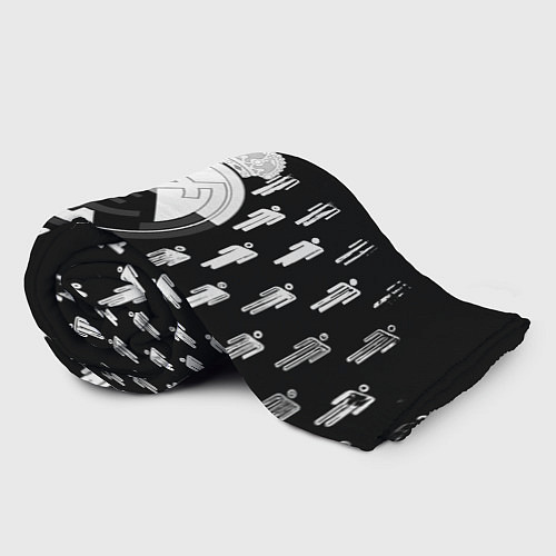 Плед Реал Мадрид люди краски / 3D-Велсофт – фото 2