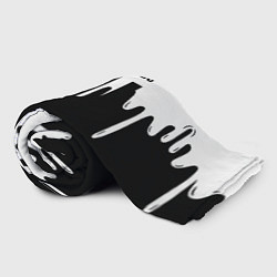 Плед флисовый Ювентус жидкие краски, цвет: 3D-велсофт — фото 2