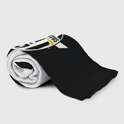 Плед флисовый Ювентус звезда геометрия, цвет: 3D-велсофт — фото 2