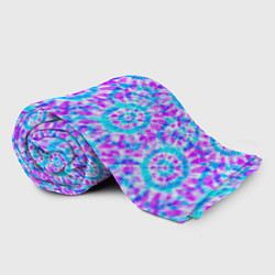 Плед флисовый Tie dye, цвет: 3D-велсофт — фото 2