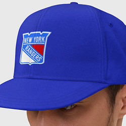 Кепка-снепбек New York Rangers, цвет: синий