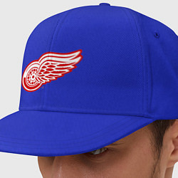 Кепка-снепбек Detroit Red Wings, цвет: синий