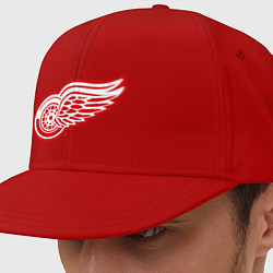 Кепка-снепбек Detroit Red Wings, цвет: красный