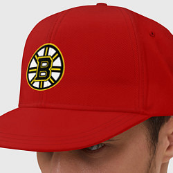 Кепка-снепбек Boston Bruins, цвет: красный